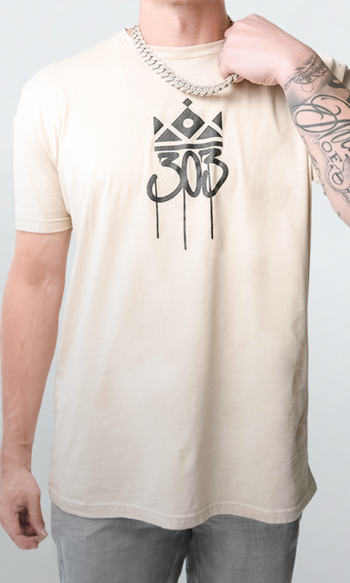 303 Dripping Cream T-Shirt