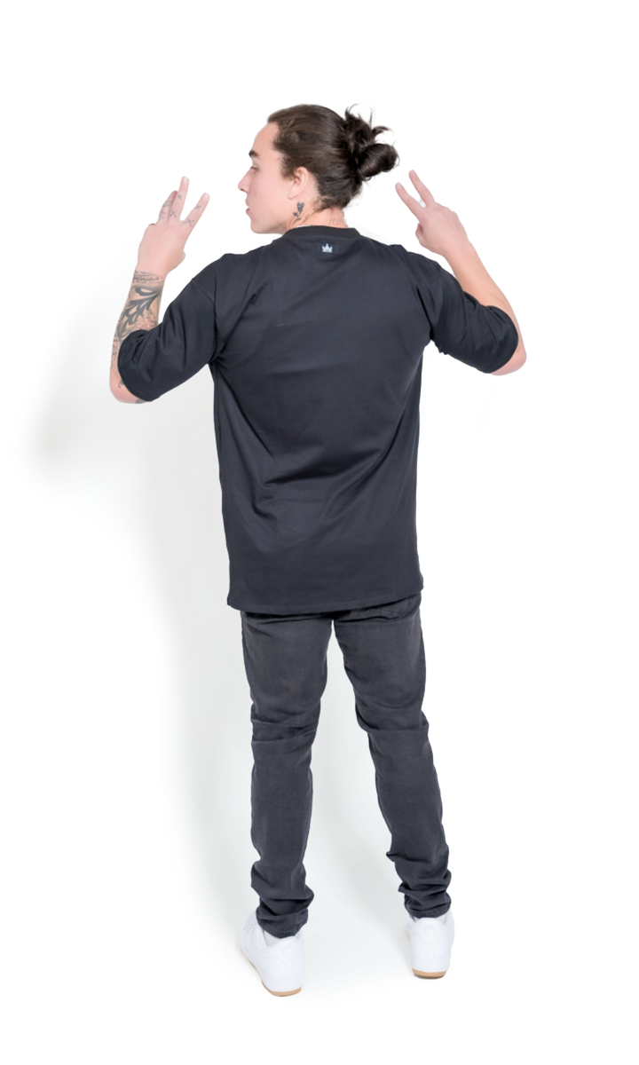 Crown Large Drip T-Shirt